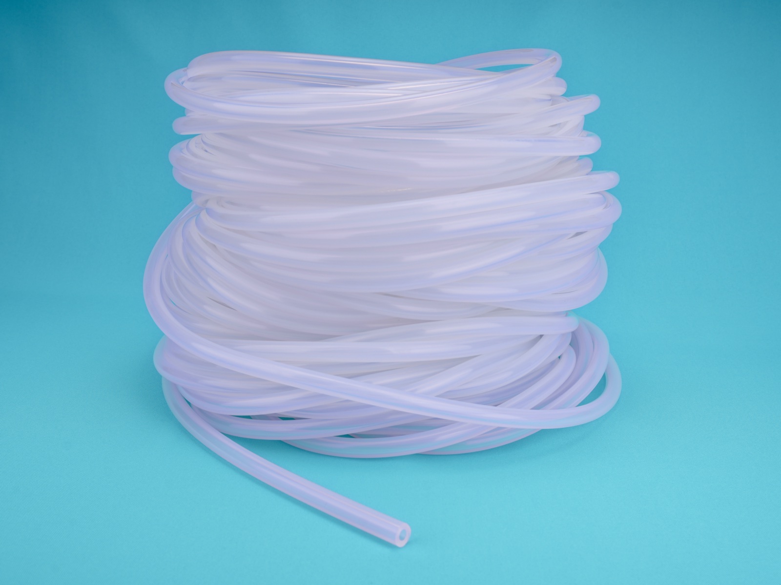 Трубка медицинская силиконовая 6х3 (6/12), 50 метров